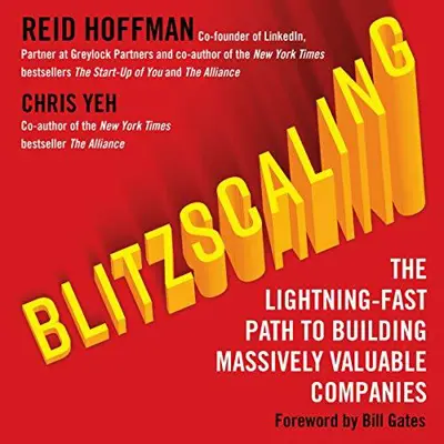Chris Yeh, Reid Hoffman: Blitzscaling - The Lightning-Fast Path to Building Massively Valuable Companies (AudiobookFormat, english language, 2018, HarperCollins Publishers Limited)