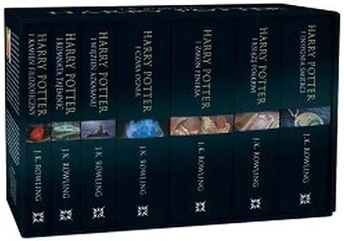 Joanne K. Rowling: Harry Potter tom 1-7 (Polish language, 2012)