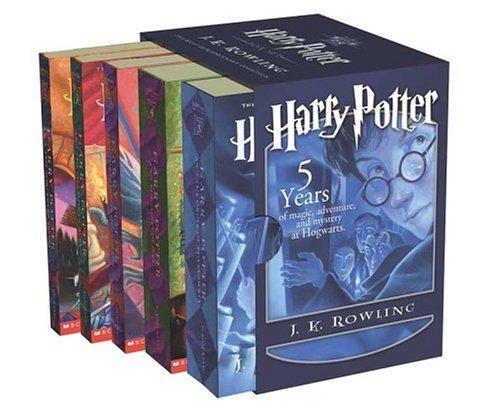 Joanne K. Rowling, Mary GrandPré: Harry Potter Paperback Boxed Set (Books 1-5) (2004, Scholastic Inc.)