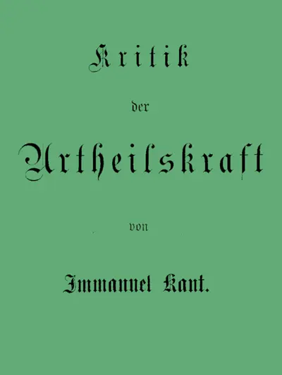 Immanuel Kant: Kant's gesammelte Schriften. Band V. Kritik der Urtheilskraft. (AudiobookFormat, de language, 2017)