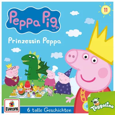 Mark Baker, Neville Astley: Peppa Pig Hörspiele 11 - Prinzessin Peppa (und 5 weitere Geschichten) - Peppa Pig Hörspiele 11 (AudiobookFormat, german language, 2020, EUROPA/Sony Music Family Entertainment)