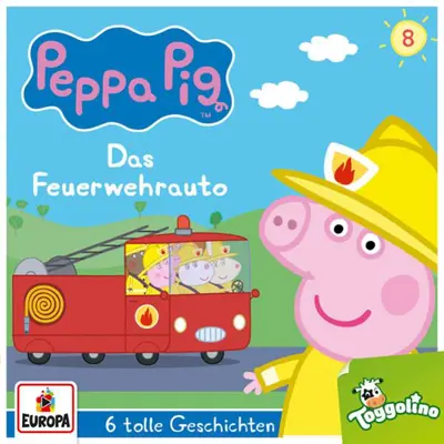 Neville Astley, Mark Baker: Peppa Pig Hörspiele 08 - Das Feuerwehrauto (und 5 weitere Geschichten) - Peppa Pig Hörspiele 8 (AudiobookFormat, german language, 2020, EUROPA/Sony Music Family Entertainment)