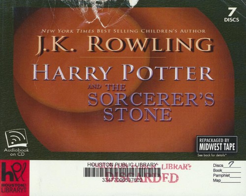 Joanne K. Rowling: Harry Potter and the Sorcerer's Stone (2008, Midwest Tape)