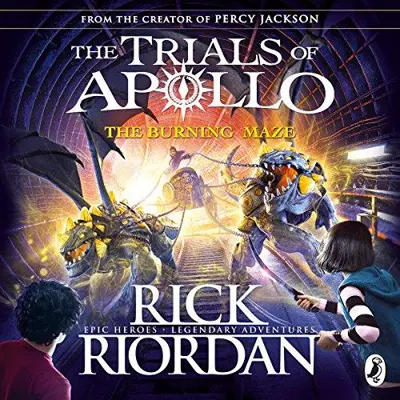 Rick Riordan: The Burning Maze (The Trials of Apollo Book 3) (AudiobookFormat, Penguin Audio)