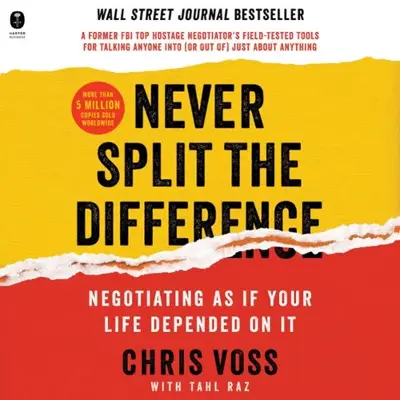 Chris Voss: Never Split the Difference (Unabridged) (AudiobookFormat, english language, 2016, HarperAudio)