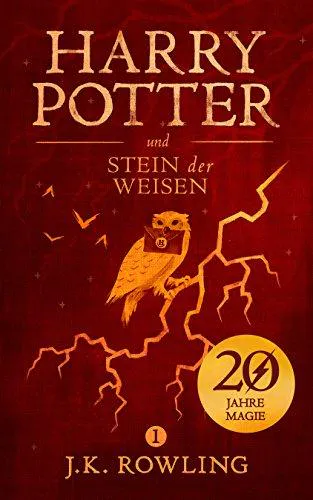 Joanne K. Rowling: Harry Potter und der Stein der Weisen (German language, 1998, Carlsen Verlag)