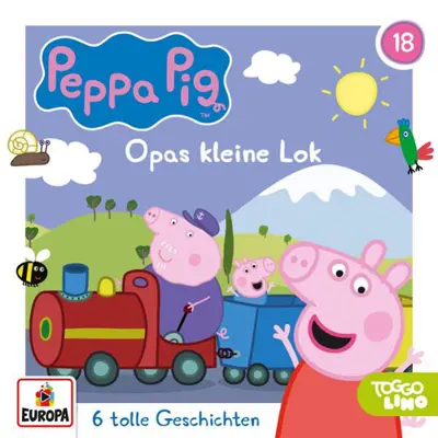 Neville Astley, Mark Baker: Peppa Pig Hörspiele 18 - Opas kleine Lok - Peppa Pig Hörspiele 18 (AudiobookFormat, german language, 2021, EUROPA/Sony Music Family Entertainment)