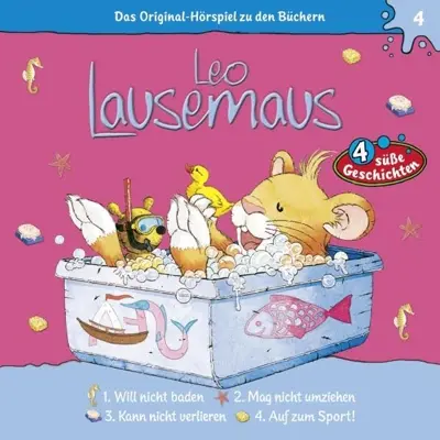 Maren Hargesheimer: Leo Lausemaus will nicht baden (AudiobookFormat, German language, Kiddinx Media GmbH)
