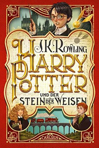 Joanne K. Rowling: Harry Potter 1 und der Stein der Weisen (German language, 2018, Carlsen Verlag)