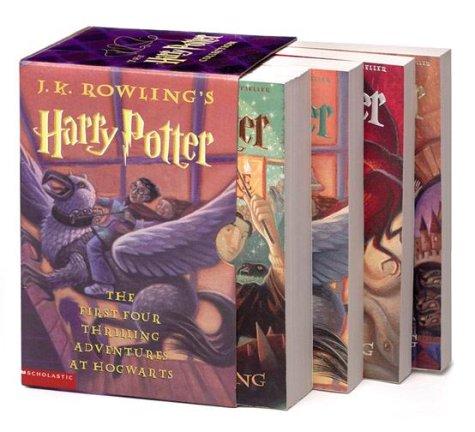 Joanne K. Rowling, Mary GrandPré: Harry Potter Paperback Boxed Set (Books 1-4) (2002, Scholastic Paperbacks)