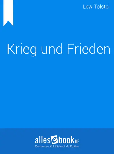 Leo N.Tolstoi: Krieg und Frieden (AudiobookFormat, de language, 101, ALLESebook.de)