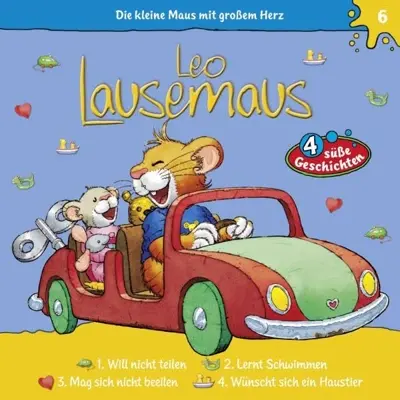 Maren Hargesheimer: Leo Lausemaus will nicht teilen (AudiobookFormat, German language, Kiddinx Media GmbH)