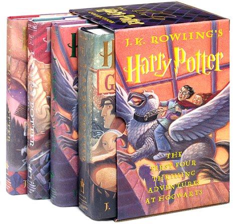 Joanne K. Rowling: Harry Potter Hardcover Boxed Set (Books 1-4) (2001, Scholastic)