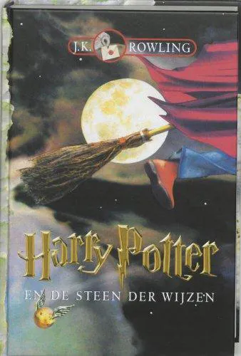 Joanne K. Rowling: Harry Potter en de steen der wijzen (Dutch language, 2000)