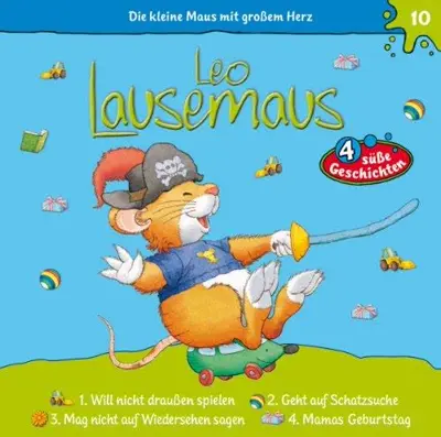Andrea Dami, Maren Hargesheimer: Leo Lausemaus will nicht draußen spielen (AudiobookFormat, German language, KIDDINX Media GmbH)