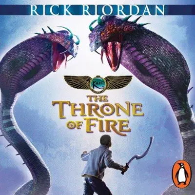Rick Riordan: The Throne of Fire (The Kane Chronicles Book 2) (AudiobookFormat, Penguin Audio)