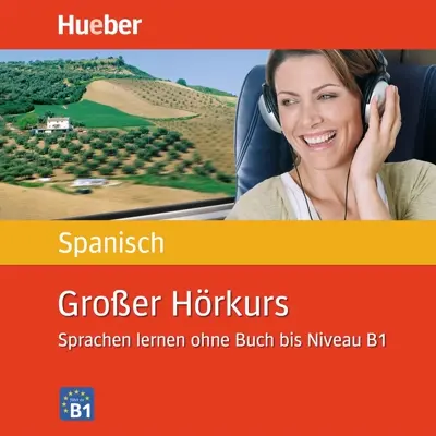 Hildegard Rudolph, José Panero Martínez: Großer Hörkurs Spanisch (AudiobookFormat, German language, Hueber)