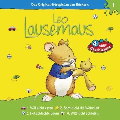 Maren Hargesheimer: Leo Lausemaus will nicht essen (AudiobookFormat, German language, Kiddinx Media GmbH)