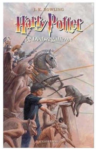 Joanne K. Rowling: Harry Potter og dødsregalierne (Danish language, 2010, Gyldendal)
