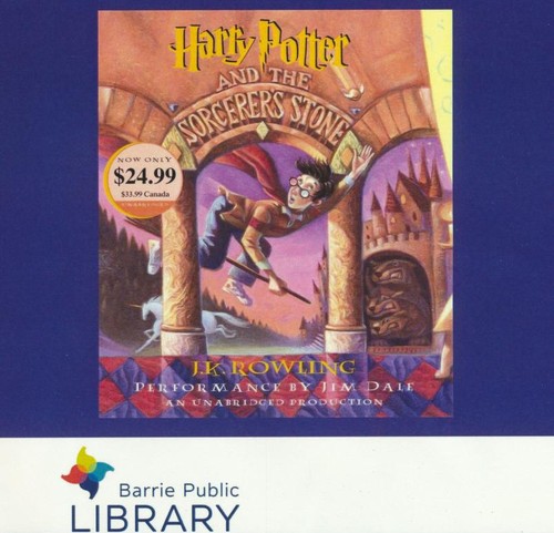 Joanne K. Rowling: Harry Potter and the Sorcerer’s Stone (1999, Listening Library)